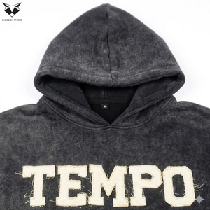 Men Hoodie Shorts <b>Set</b> Cotton Fleece Tracksuit Casual Sportswear Gym Training Autumn Outfit Custom Logo - Product Image 5
