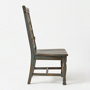 Modern Solid Wood Fish Design <b>Dining</b> <b>Chair</b> with Ergonomic Backrest for <b>Dining</b> & Living Room - Product Image 6