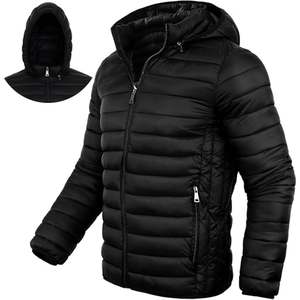 New 2025 Custom made Plus Size <b>Men</b> Puffer <b>Jacket</b> Winter Unisex Custom High Quality <b>jacket</b> - Product Image 1