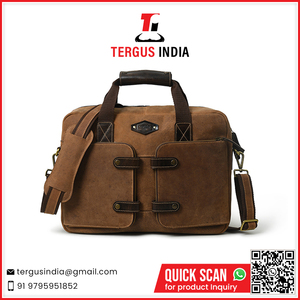 Bulk Supply Leather Travel <b>Laptop</b> Storage Bag Genuine Leather Crazy Horse Satchel Bag - Product Image 2