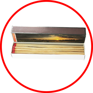 Top Selling Vintage Eco-Friendly Safety Barbecue <b>Matches</b> 182 X 63.5 X 18mm 50 Sticks Wooden Fosforos Colorful Heads Printing - Product Image 6