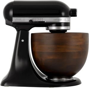 Bol mélangeur en bois moderne et écologique pour la cuisine |   Bol mélangeur artisanal pour l'Aïd al-Fitr |   Prix direct usine - Product Image 3