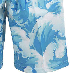 Shorts de plage d'été personnalisés avec logo en sublimation intégrale pour hommes, produit tendance avec fermeture élastique à la taille, style décontracté - Product Image 5
