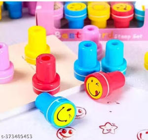 20 tampons pour enfants, motifs émoticônes et motivation, pour récompenses, enseignants, étudiants, cadeau d'anniversaire, loisirs créatifs, scrapbooking. - Product Image 3