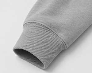 Sweat-shirts et sweats à capuche pour hommes, gris, décontractés, pour l'automne, 100% coton, molleton, poche avant, coupe classique, style tricoté - Product Image 5