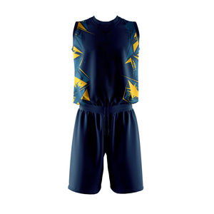 Ensemble d'uniformes de volley-ball professionnels de haute qualité, confortables et respirants, avec des techniques d'impression pour l'entraînement - Product Image 5
