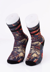 Calcetines Deportivos Antibacterianos 100% Algodón Orgánico con Diseño de Logotipo Personalizado Unisex para Mujeres, Hombres y Niños - Product Image 2