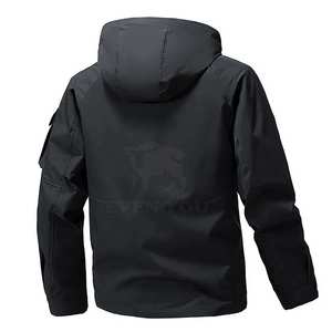 Veste de ski pour homme imperméable personnalisée 10 000 mm respirante avec capuche coupe-vent isolée pour le ski en plein air - Product Image 2