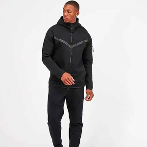 Nouvel ensemble de survêtement pour homme de qualité supérieure, édition optimisée, mode décontractée, 100% coton, qualité d'exportation, design classique - Product Image 4