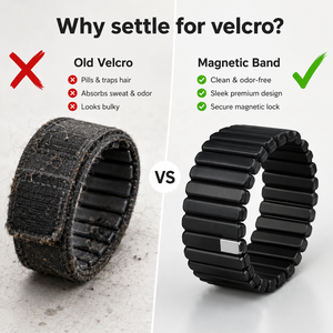 Braccialetti con Chiusura Magnetica Forte, Pesi da Polso Regolabili in Silicone per Hot Yoga, Corsa e <span class=keywords><strong>Fitness</strong></span> - Product Image 6