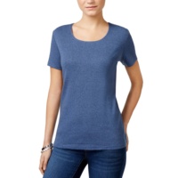 T-shirt Classique Multicolore Formel Écologique pour Femme, Respirant, Col Rond, Manches Courtes, avec Appliques à Carreaux, Vêtements pour Adultes et Filles