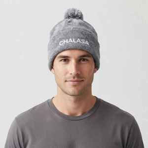 CHALASA SPORTS Gorro de Punto Personalizado Unisex para Invierno, Estilo Urbano, Bordado, 100% Lana, Gorro Deportivo Informal, Venta al Por Mayor OEM - Product Image 2