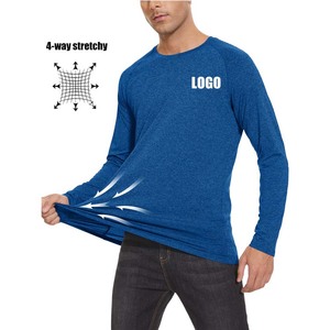 เสื้อยืดผู้ชายคุณภาพสูงทรงหลวมสำหรับฤดูร้อน สีพื้น เสื้อยืดผู้ชาย รับสกรีนโลโก้และออกแบบเสื้อยืดสำหรับผู้ชาย - Product Image 1