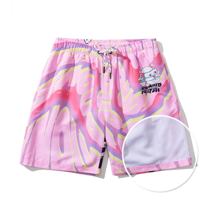 Mens Mesh Shorts Athletic Basketball Shorts Double <b>Layer</b> Gym Workout Shorts with Pocket Drawstring - Product Image 1