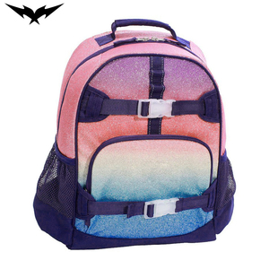 Custom Sublimated Cheer Backpack Cheerleader Dazzling Cheer Backpack <b>Large</b> Capacity Student <b>Storage</b> Outdoor <b>Bag</b> Glitter Fabric - Product Image 1