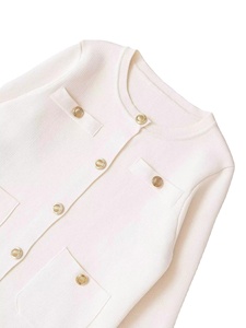 Women's V-neck Long Sleeve Mohair Knit <b>Cardigan</b> <b>Sweater</b> Color Blocking Pattern Button Front Pocket Design Elegant Casual - Product Image 3