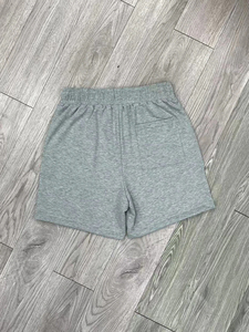 Retro Mesh Basketball Sweat Shorts Double Layer Breathable Quick Dry Training Gym Shorts with Striped Ribbed Waistband - Product Image 4