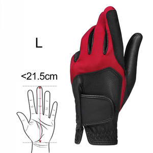 Nouveau modèle de gants de golf pour hommes, légers, à doigts entiers, en cuir véritable, fermeture éclair, antidérapants, respirants, anti-humidité - Product Image 4