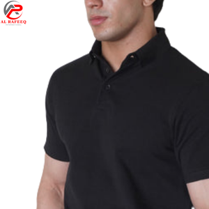 Mens Short Sleeve Polo Shirt Contrast Colors Polo Shirts with custamize logo - Product Image 3