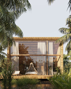 Serre industrielle moderne de haute qualité de 42 m² en bambou préfabriqué 40HC avec garantie de 5 ans, nouvelle exportation Vietnam - Product Image 6