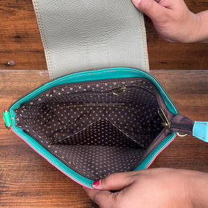 Sac à main en cuir recyclé sacs à bandoulière tendance de haute qualité pour femmes sacs à main de mode de luxe et sacs en gros à bandoulière colorés - Product Image 6