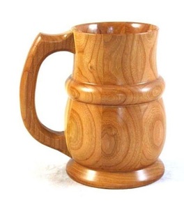 Taza Ecológica APEX ALIGN AAWM03 de Madera Maciza Hecha a Mano, de Gran Capacidad, Apta para Agua Hirviendo, para Café, Té y Vino, Regalo Moderno - Product Image 2