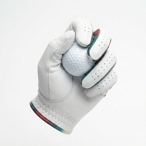 Gant de golf en cuir Cabretta personnalisé de qualité supérieure, main gauche, respirant, toucher doux, logo personnalisé, fabricant OEM ODM - Product Image 4