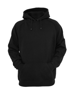 New Design 100% Cotton Fleece Heavyweight Solid Black Men's Pullover Hoodies Long <b>String</b> Flexible Bottom Rib Boy's Street Style - Product Image 5