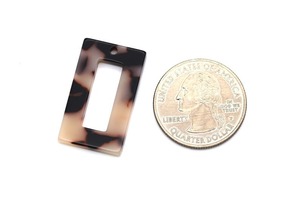Pendientes de Resina de Moda, Diseño Hecho a Mano, Cristal Duradero, Larga Duración, para Fiesta - Product Image 2