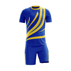 Conjuntos de Uniformes de Fútbol con Logotipo Personalizado, Impresión por Transferencia de Calor, 100% Poliéster, Color y Tallas Personalizables, Unisex - Product Image 3