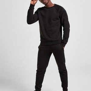 Conjuntos Deportivos de Forro Polar para Hombre, 100% Algodón, Logotipo Personalizado, Color Sólido, Ropa Urbana Ecológica, Cuello con Capucha, OEM - Product Image 4