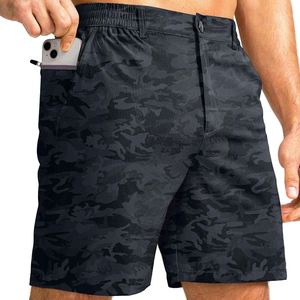 Pantalones cortos de golf para hombre, ajuste informal, tela elástica, transpirable, cómodo, para deportes al aire libre, ropa de verano, superventas - Product Image 1