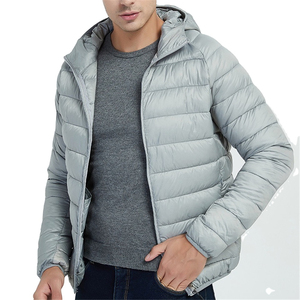 High Quality Hooded Winter <b>Men's</b> Padded <b>Jacket</b> Casual Full Sleeve Waterproof Windproof Body Fitted Latest Model Simple Design - Product Image 5