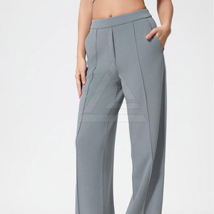 Stylish Women Flared Pant Soft Fabric With Elegant Design Ideal For Casual Wear Office Outfits And Modern Fashion Style - Product Image 5