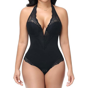 Combinaison pour femme Solid Trader, tissu en maille confortable toutes saisons, design classique uni, pièce polyvalente pour superposition - Product Image 4