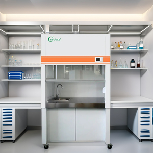 SUGOLD Nouvelle <span class=keywords><strong>hotte</strong></span> de laboratoire à fumées chimiques en acier inoxydable, extracteur de fumées pour banc de laboratoire, salle blanche ISO5 - Product Image 1
