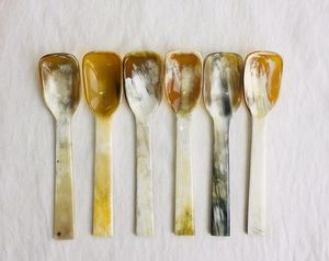 H a CRAFT Eco-Friendly Classic Horn Serving <b>Spoon</b> Soup <b>Spoon</b> Dessert <b>Spoon</b> Tea <b>Spoon</b> <b>Coffee</b> <b>Spoon</b> - Product Image 5