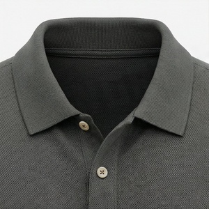 เสื้อกอล์ฟผู้ชายระบายอากาศได้ดี แห้งเร็ว แขนสั้น สวมใส่สบาย เสื้อโปโลพรีเมียม ชุดกีฬา สีสันปรับแต่งได้ - Product Image 4