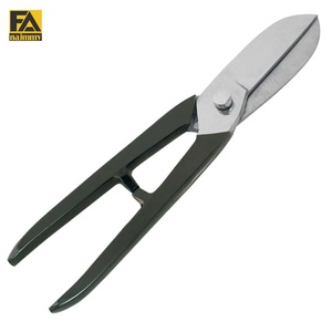 Ciseaux multi-usages, lame en acier inoxydable, manche en plastique noir, outil de coupe à bords lisses - Product Image 3