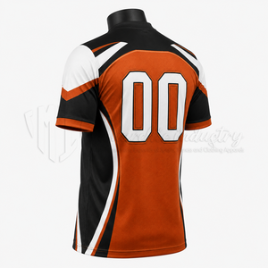 Maillot de football personnalisé, tenue d'équipe, maillot de sport à manches courtes, 100% polyester, respirant, séchage rapide, unisexe, OEM ODM, vente en gros - Product Image 4