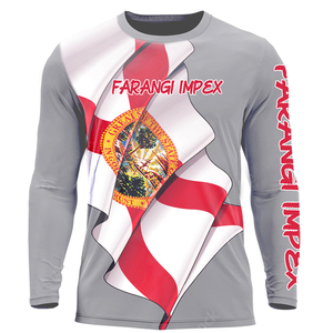 Custom Low MOQ Unisex Fishing <b>Shirt</b> Plus Size Long Sleeve Breathable Lightweight Mahi <b>Fish</b> Pattern Long Sleeve Hiking <b>T</b> <b>Shirt</b> - Product Image 6