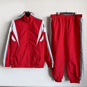 Ensemble de survêtement coupe-vent personnalisable pour homme, imprimé, hiver, uni, veste et pantalon unisexe, respirant, léger, imperméable à 100% - Product Image 4