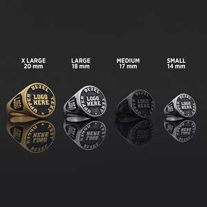 Anillo Universitario BOJ MCollege 029 Personalizado de Plata con Diamantes, Anillo de Graduación Unisex, Certificado GIA, Micro, Bajo Precio - Product Image 4