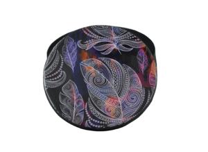 Sous-verres ronds personnalisés avec conception de logo imprimé personnalisé 10cm 4 poucesSous-verres en liège en bois en vrac pour la maison - Product Image 2