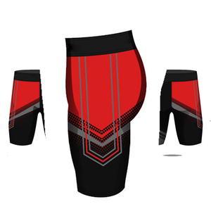Shorts MMA en toile pour hommes de haute qualité, taille haute, sans couture, séchage rapide, respirant, imperméable, design personnalisé, style décontracté, uni - Product Image 5