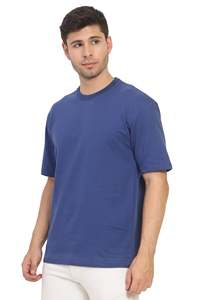 T-shirt vintage imprimé 100 % coton pour homme, coupe classique, manches courtes, motif uni noir, style hip-hop, haute qualité - Product Image 2