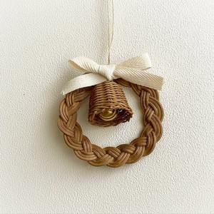 Rattan christmas wreath wholesale price Vietnam handicrafts best quality hand woven wreaths - Product Image 5
