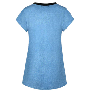 Wholesale Custom Womens 100% Organic Cotton Plus Size Solid <b>T</b>-Shirt Regular Fit Streetwear Soft Breathable Casual Summer - Product Image 2