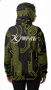 Sudadera con Capucha Unisex Extra Grande de Inspiración Urbana con Estampado de Sublimación Completo para Marcas de Moda Urbana - Product Image 2