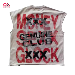 Camisetas de Punto sin Mangas para Hombre, Personalizadas al por Mayor, Estilo Casual, Tejido Transpirable de Secado Rápido, Alta Calidad, Servicio OEM/ODM - Product Image 2